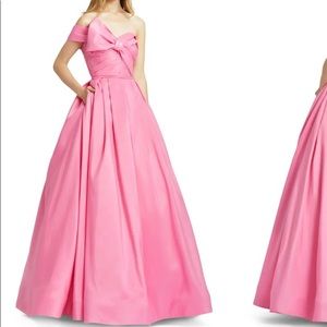 Macduggal BRAND NEW pink prom & long dress